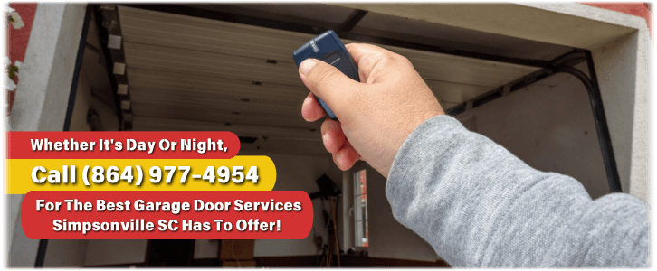 Garage Door Installation Simpsonville SC