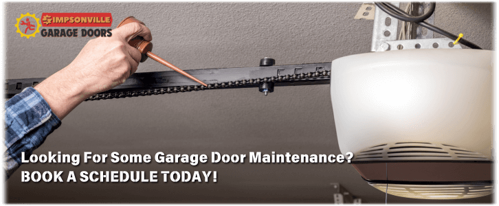 Garage Door Maintenance Simpsonville SC